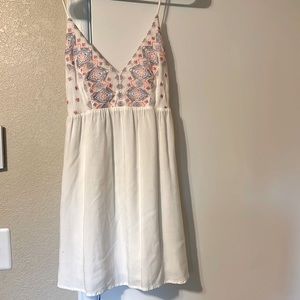Dainty Hooligan white babydoll dress